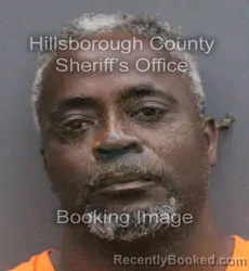 Mugshot of Arthur Gregory Jr Thompson booked in Hillsborough County, Florida on August 29, 2026