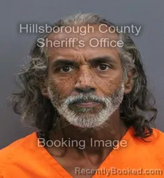 Mugshot of Mondie R Richardson booked in Hillsborough County, Florida on August 29, 2026