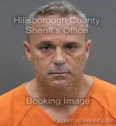 Mugshot of Casey Lewis Mc Wherter booked in Hillsborough County, Florida on August 29, 2026