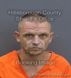 Mugshot of Robert Michael Martin booked in Hillsborough County, Florida on August 29, 2026