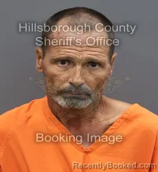 Mugshot of John Thomas Jr Ipock booked in Hillsborough County, Florida on August 29, 2026