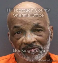 Mugshot of Alfred Ellis Fields booked in Hillsborough County, Florida on August 29, 2026