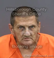 Mugshot of Robert Anthony Everett booked in Hillsborough County, Florida on August 29, 2026