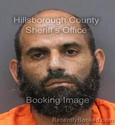Mugshot of Jaime Ariel Jr Hernandez booked in Hillsborough County, Florida on August 29, 2026