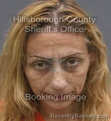 Mugshot of Crystal Marie Ferguson booked in Hillsborough County, Florida on August 30, 2026