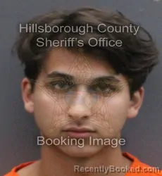 Mugshot of Mostafa Sliman booked in Hillsborough County, Florida on August 30, 2026