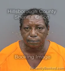 Mugshot of Simone Coley booked in Hillsborough County, Florida on August 30, 2026