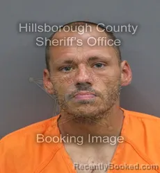 Mugshot of Christopher Norman Gilger booked in Hillsborough County, Florida on August 30, 2026