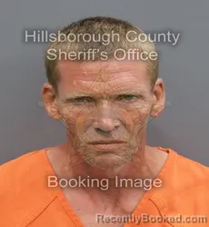 Mugshot of Mark Allen Paskel booked in Hillsborough County, Florida on August 30, 2026