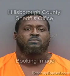 Mugshot of Raheem Anthony Mcray booked in Hillsborough County, Florida on August 30, 2026