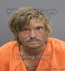Mugshot of Stephen Christopher Sparrow booked in Hillsborough County, Florida on August 30, 2026