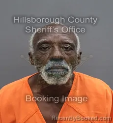 Mugshot of Allen Lee Gerald booked in Hillsborough County, Florida on August 30, 2026
