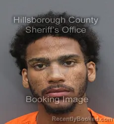 Mugshot of Prince Devin Rivera booked in Hillsborough County, Florida on August 31, 2026