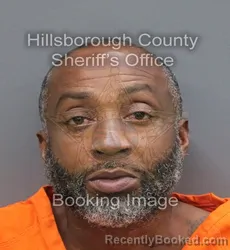 Mugshot of Christopher Rache Daniels booked in Hillsborough County, Florida on August 31, 2026