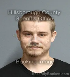 Mugshot of Devon Loyal Simmons booked in Hillsborough County, Florida on August 31, 2026