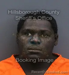Mugshot of Josias Deshommes booked in Hillsborough County, Florida on August 31, 2026