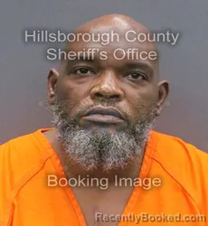 Mugshot of Carlton S Genus booked in Hillsborough County, Florida on August 31, 2026