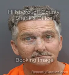 Mugshot of Jack Allen Clary booked in Hillsborough County, Florida on August 31, 2026
