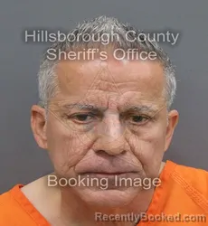 Mugshot of Edwin Manuel Quinones booked in Hillsborough County, Florida on August 31, 2026