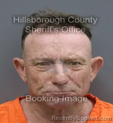 Mugshot of Timothy Walter Gron booked in Hillsborough County, Florida on August 31, 2026