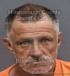 Mugshot of Thomas Anthony Davis booked in Hillsborough County, Florida on August 31, 2026