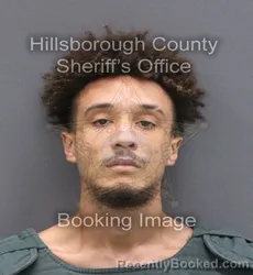Mugshot of Elijah Yacob Gill booked in Hillsborough County, Florida on August 31, 2026