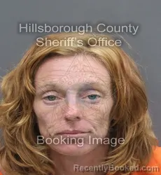 Mugshot of Angela Lynn Brooks booked in Hillsborough County, Florida on September 1, 2026