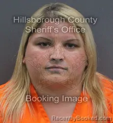 Mugshot of Clarissa Nicole Lynch booked in Hillsborough County, Florida on September 1, 2026