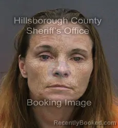 Mugshot of Blair Marie Brant booked in Hillsborough County, Florida on September 1, 2026