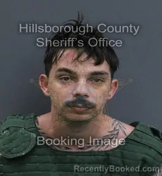 Mugshot of Christopher Austin Dick booked in Hillsborough County, Florida on September 1, 2026