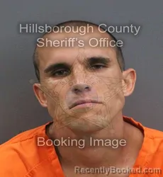 Mugshot of Jared Edward Moleski booked in Hillsborough County, Florida on September 1, 2026