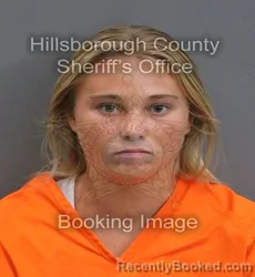 Mugshot of Allyson Grandizio booked in Hillsborough County, Florida on September 1, 2026