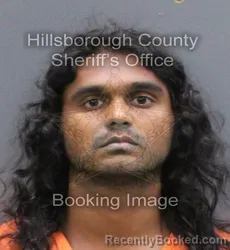 Mugshot of Naveen Chowdary Paladugula booked in Hillsborough County, Florida on September 2, 2026