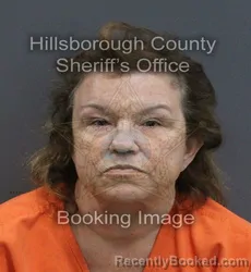 Mugshot of Melissa Dawn Minger booked in Hillsborough County, Florida on September 2, 2026