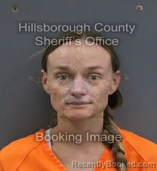 Mugshot of Sydney Olena Mixer booked in Hillsborough County, Florida on September 2, 2026