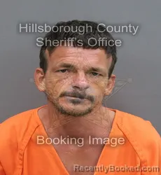 Mugshot of Joshua Scott Landers booked in Hillsborough County, Florida on September 2, 2026