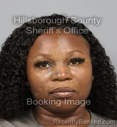 Mugshot of Jalecia Renee Graham booked in Hillsborough County, Florida on September 2, 2026