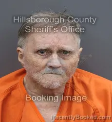 Mugshot of Randy A White booked in Hillsborough County, Florida on September 2, 2026