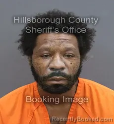 Mugshot of Rivon Anthony Carter booked in Hillsborough County, Florida on September 2, 2026