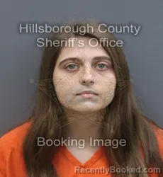 Mugshot of Victoria Anna Shuman booked in Hillsborough County, Florida on September 2, 2026