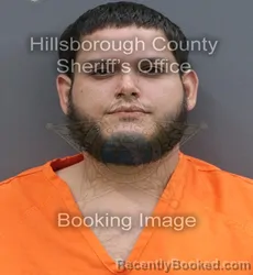 Mugshot of Jorge Jerez Iii booked in Hillsborough County, Florida on September 2, 2026