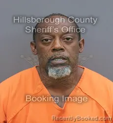 Mugshot of Tony Will Sr Collins booked in Hillsborough County, Florida on September 2, 2026
