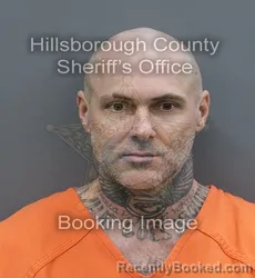Mugshot of Micaiah Bruce Stenfors booked in Hillsborough County, Florida on September 2, 2026