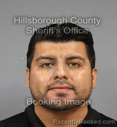 Mugshot of Garcia Tapia Julio Cesar booked in Hillsborough County, Florida on September 2, 2026