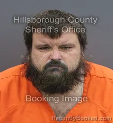 Mugshot of Steven Lee Carnley booked in Hillsborough County, Florida on September 2, 2026