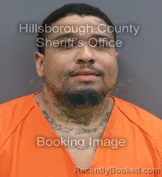 Mugshot of Anthony Otis Rivers booked in Hillsborough County, Florida on September 2, 2026