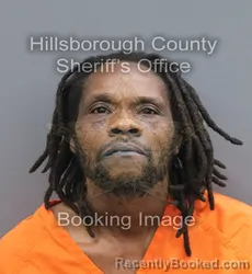 Mugshot of Derrick Deon Hicks booked in Hillsborough County, Florida on September 2, 2026