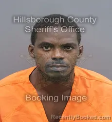 Mugshot of Dorian Detric Graham booked in Hillsborough County, Florida on September 2, 2026