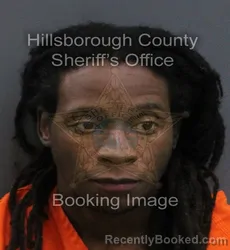 Mugshot of Damion Marquis Washington booked in Hillsborough County, Florida on September 2, 2026