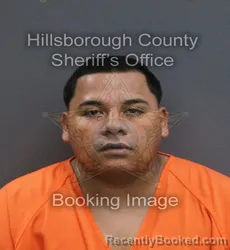 Mugshot of Anner Roberto Nunez Sosa booked in Hillsborough County, Florida on September 3, 2026